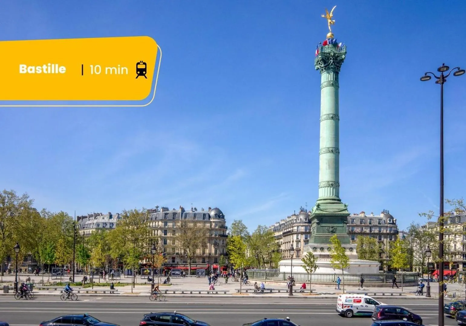 708 Suite Mericourt - Superbe Appartement A Parigi 0*,